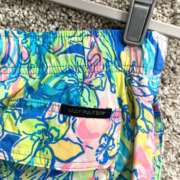 Lilly Pulitzer Swim Trunks Men’s Medium Capri Nylon Drawstring 6” - Picture 4 of 7